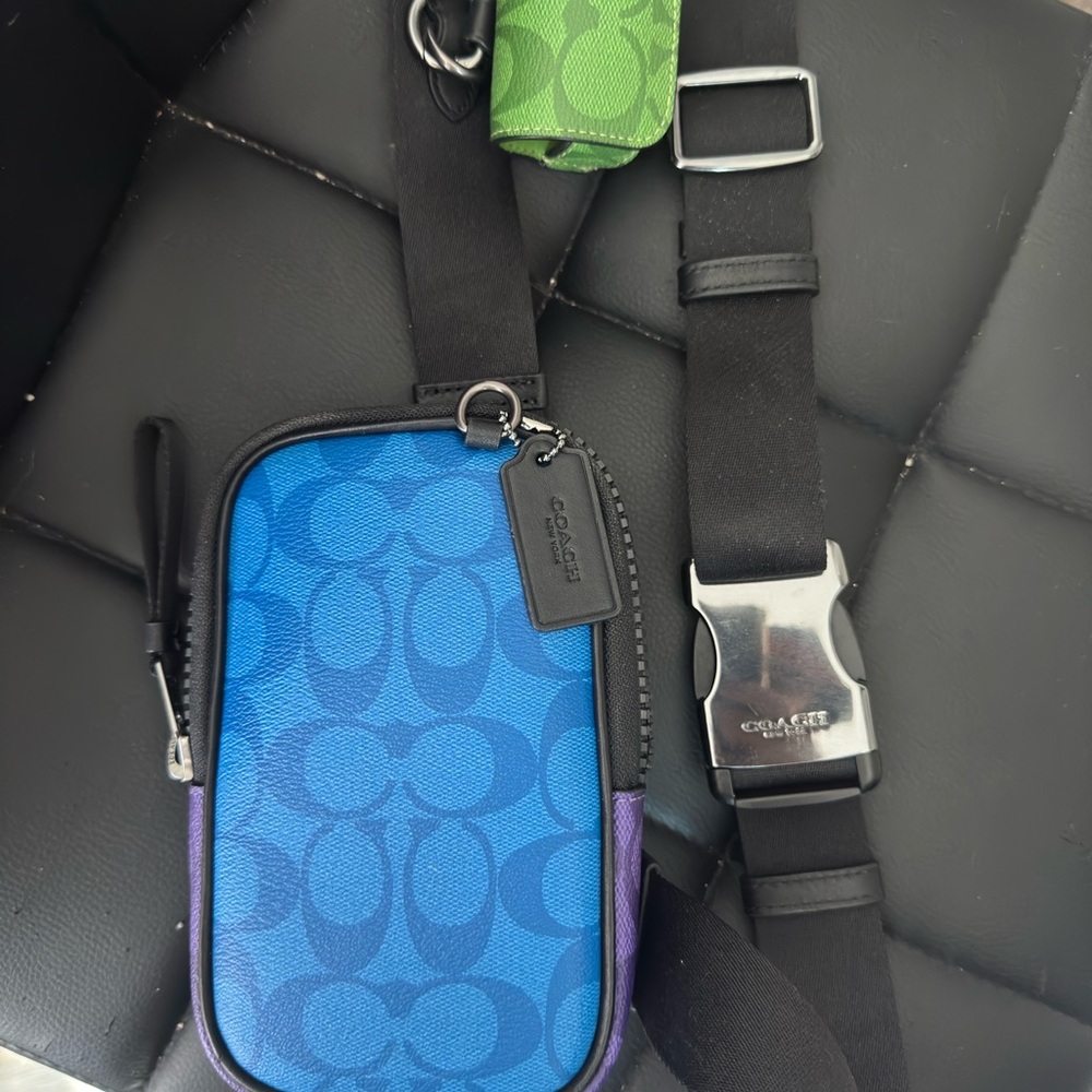 Multifunction Phone Pack In Blocked Signature Canvas